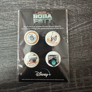 Book of Boba Fett pin set